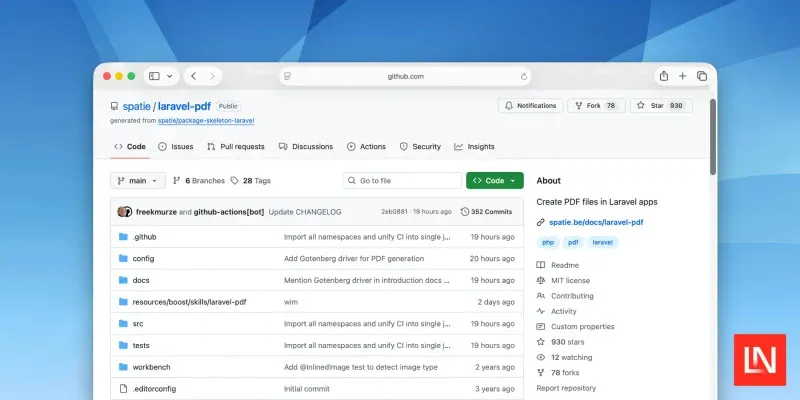 Driver-Based Architecture in Spatie's Laravel PDF v2